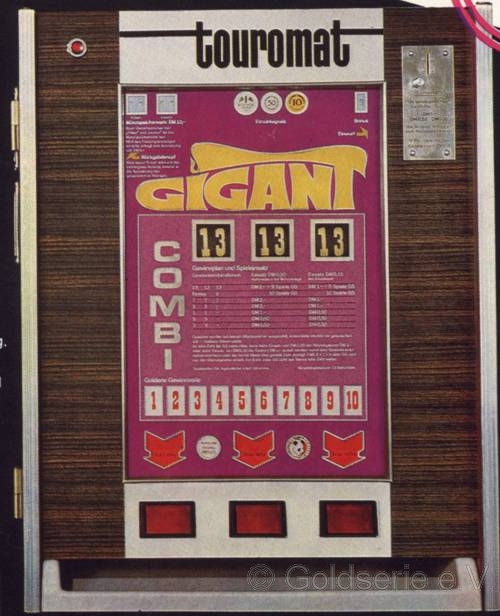 Gigant, Touromat, Panda, 1969 Gigant, Touromat, Panda, 1969